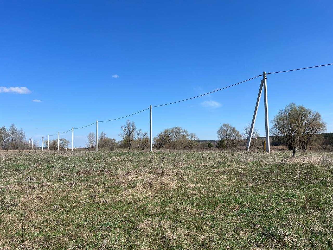 Продаж ділянки 9,6 соток під забудову. Електрика біля ділянки. ID:25