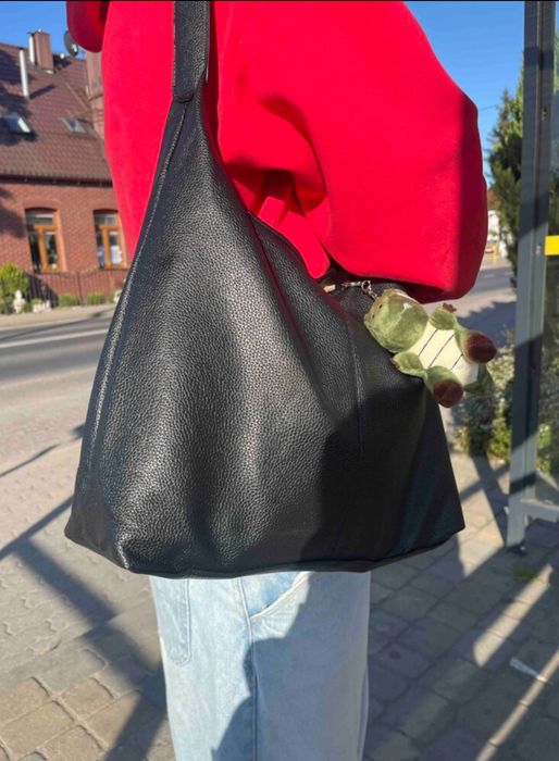 Nowa pojemna torebka ekoskora