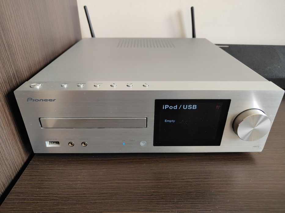 Wieża PIONEER XC-HM72S. Spotify. BT. USB. DLNA. iPod. USB. CD. Komplet