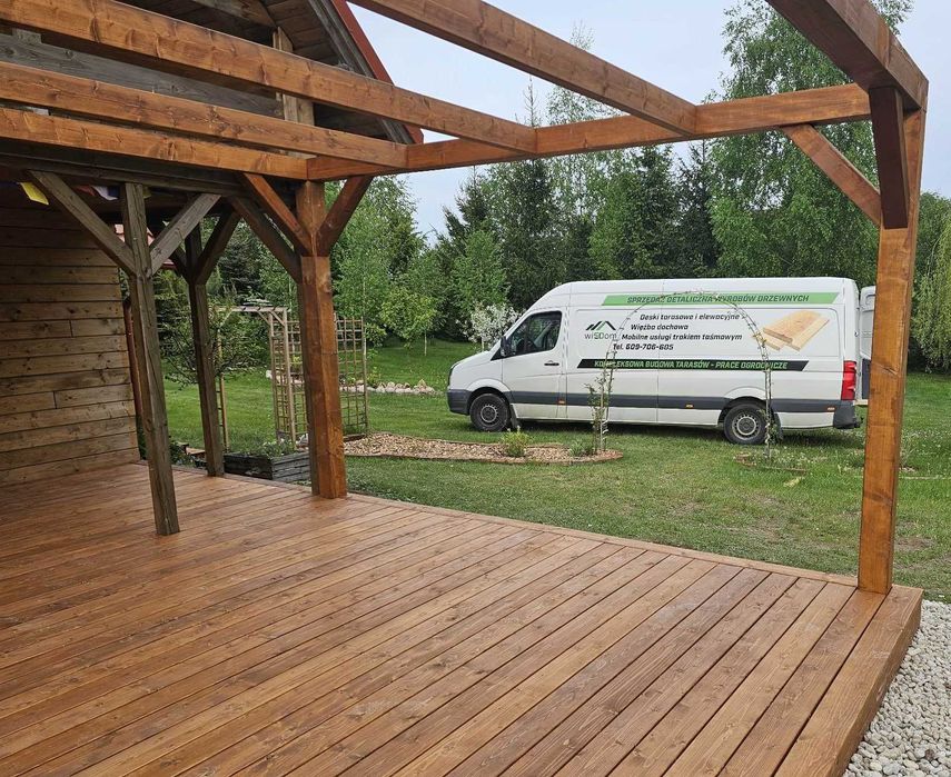 Budowa domów i tarasów drewnianych SEZON 2026 rezerwacja terminów