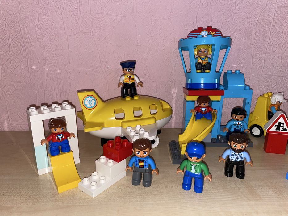 Конструктор Lego Duplo оригинал Пожарная машина, самолет, грузовик