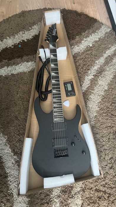 Gitara Ibanez GRG121DX-BKF + Tuner + Kabel XLR
