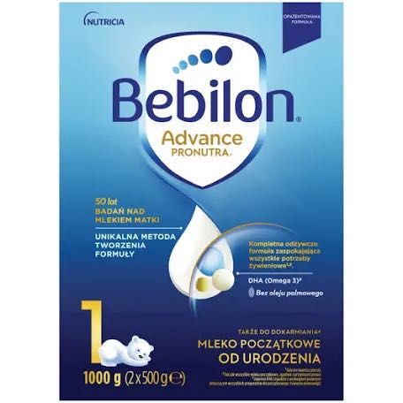 6 kg Mleko modyfikowane Bebilon Advance ProNutra 1 / 2 / 3 – NOWE