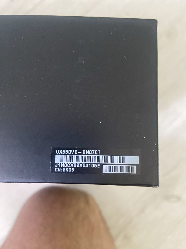 Asus Zenbook Pro UX550