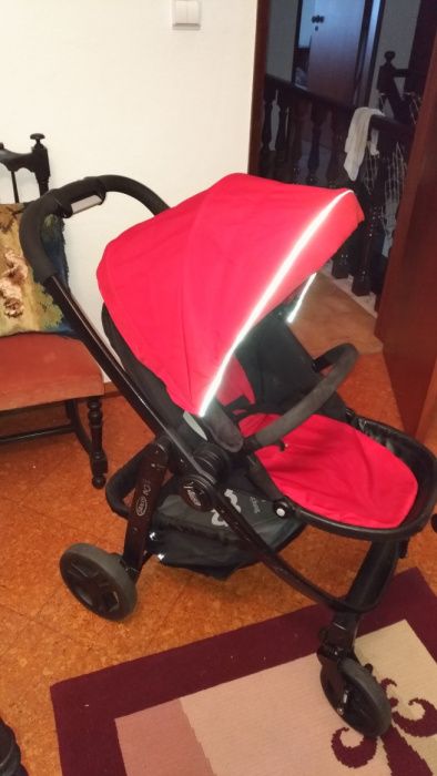 Carrinho bebe Graco Evo Trio