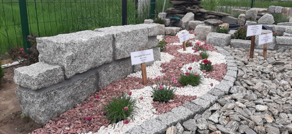 GRANIT Grys Granitowy Kamień ozdobny Dekoracyjny Kruszywo