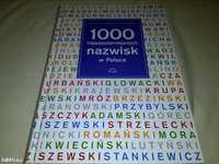 1000 najpopularniejszych nazwisk w Polsce Jarosław Maciej Zawadzki