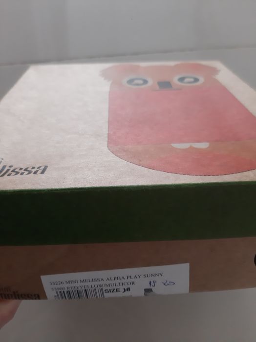 Mini Melissa buciki Skarpeto kapcie Alpha Play Sunny roz.18