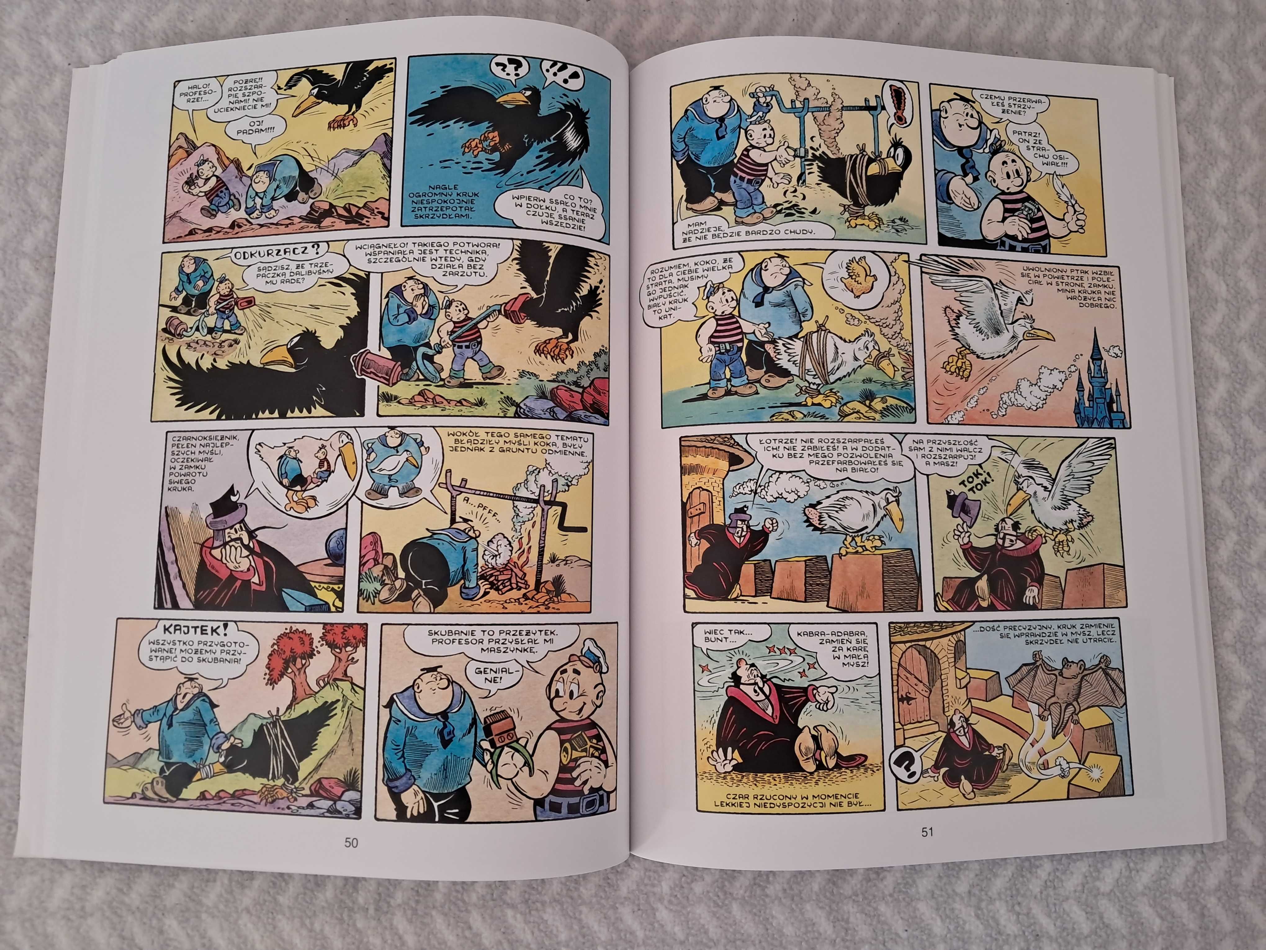 Książka - komiks „Kajtek i Koko – Pojedynek z Abrą” J. Christa