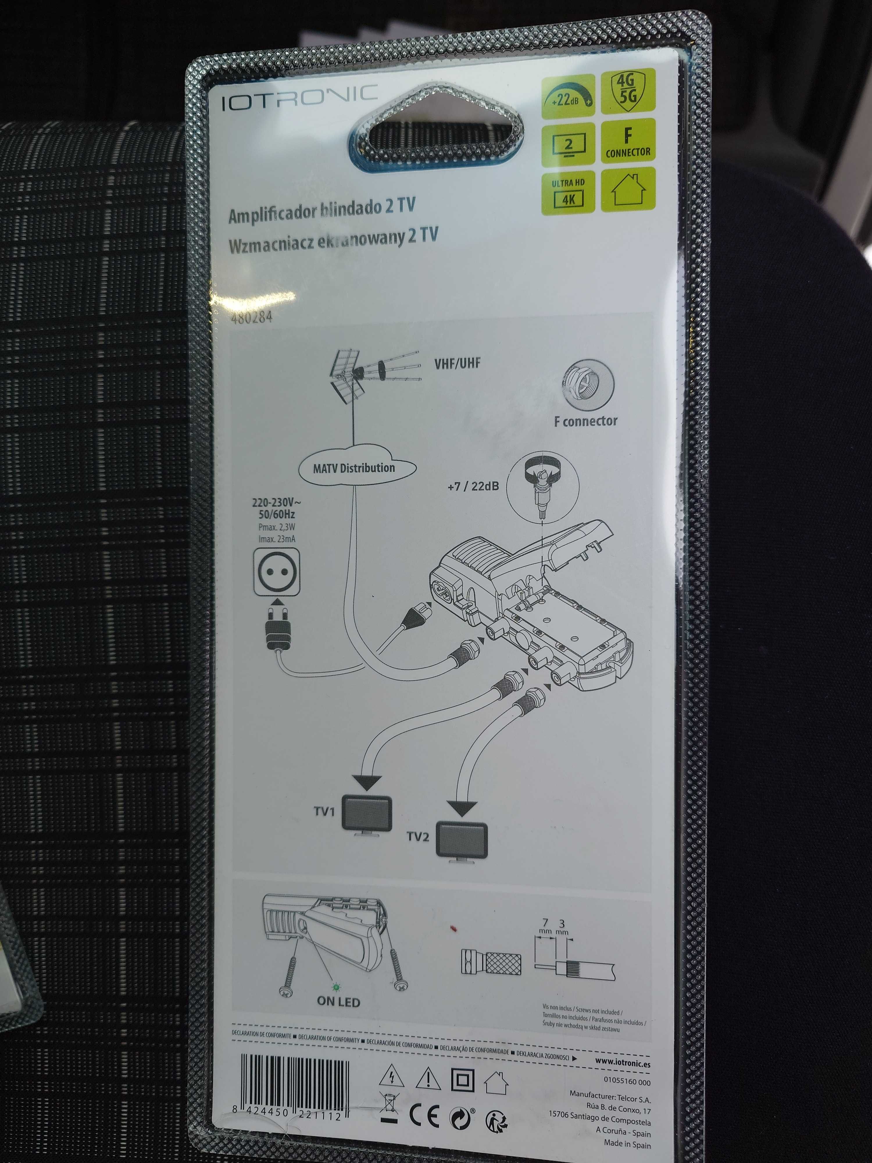 Wzmacniacz domowy 5G IOTRONIC 1/2 Televes