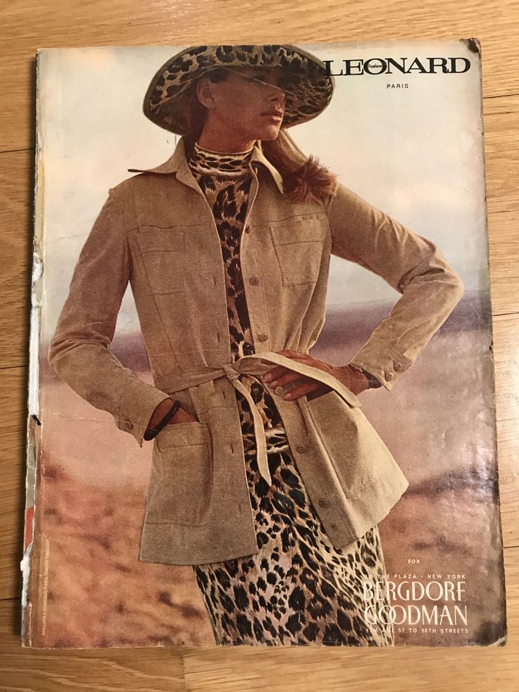 Czasopismo Vogue 1974
