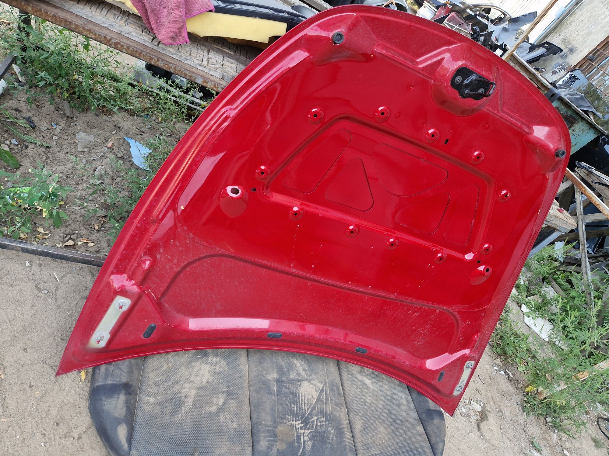 Капот Tesla Model Y PPMR оригинал разборка