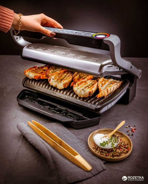 Гриль NEW 2023 TEFAL OptiGrill+ GC722D34 + XL+ 3 доп. Программы Склад!