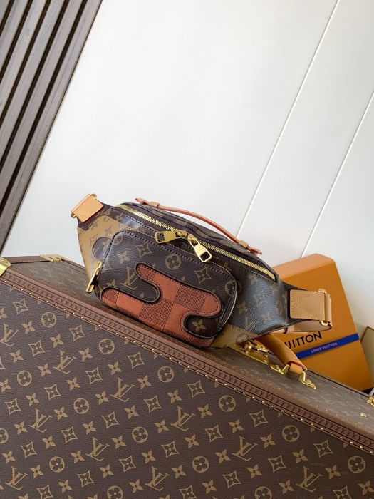 Nerka saszetka torebka louis vuitton skora naturalna