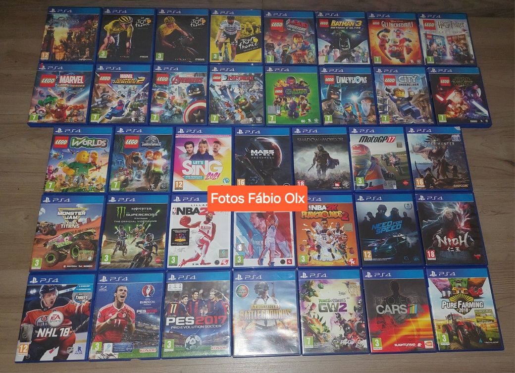 Jogos Ps4 Originais Novos & Usados Ler Anúncio  ( Desde 10€)
