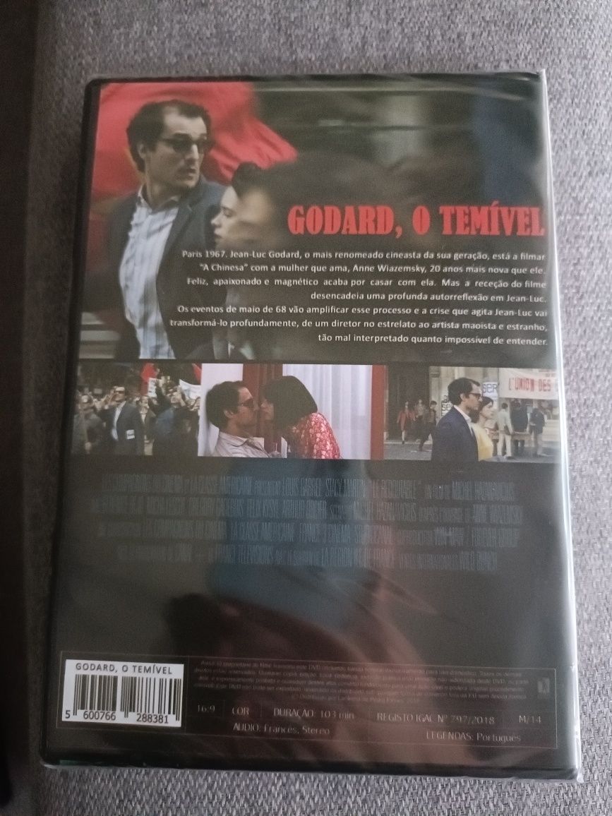 Godard O Temível - novo e selado