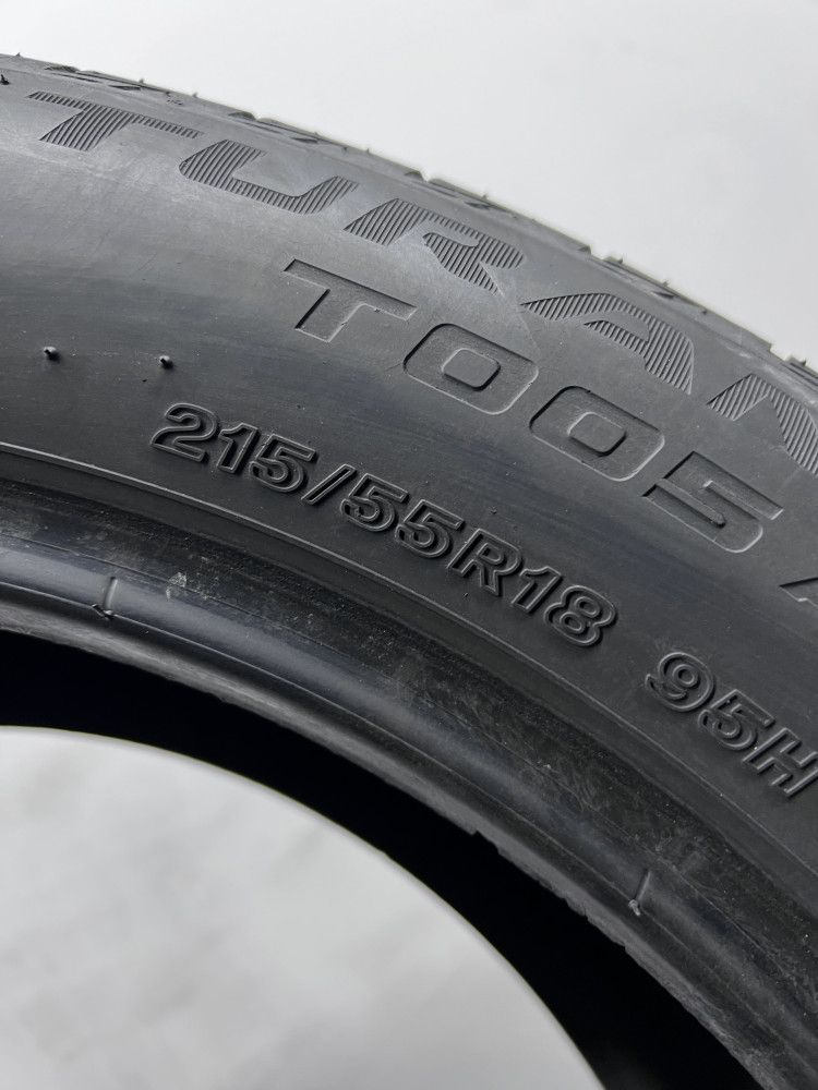 2шт літо 215/55/R18 2019р Bridgestone Turanza T 005 A