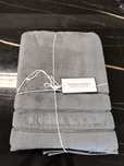 Riviera Maison | Ręcznik | Towel | hotelowy | gruby | antracyt | nowy