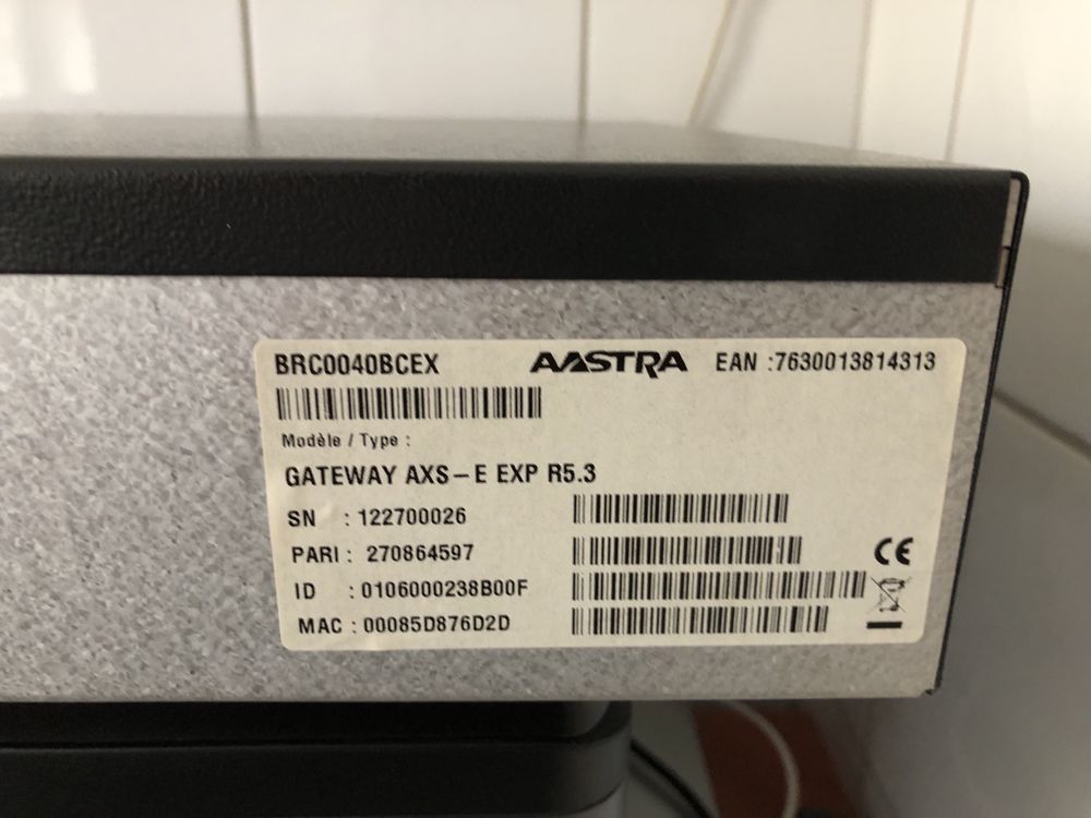 AASTRA gateway bramka voip