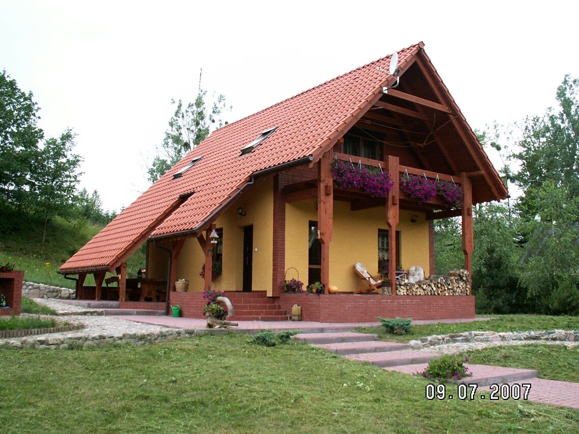 „Domek w Gaju” całoroczny, letniskowy dom do wynajęcia Gaj Grzmięca