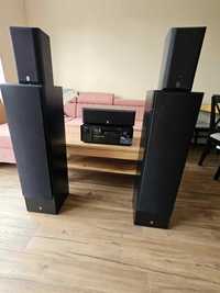 Zestaw Amplituner Denon AVR-X1200W + Głośniki&Kolumny&Subwoofer Yamaha