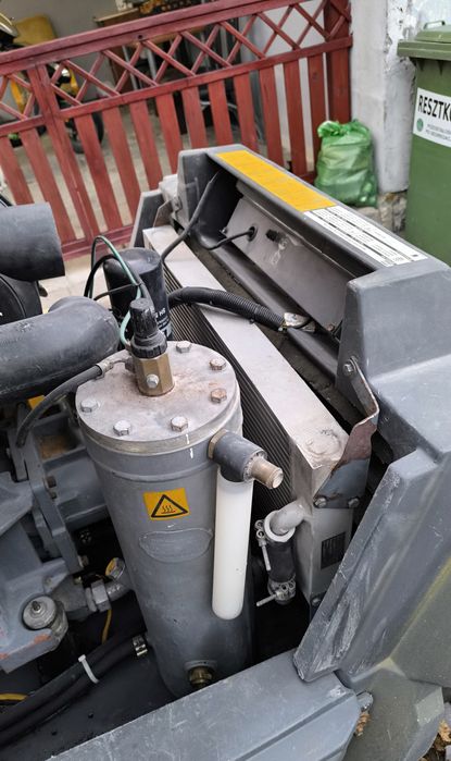 Kompresor spalinowy Atlas copco xas97, sprężarka śrubowa  5,3m3, 2008r