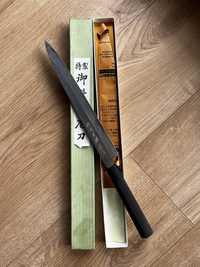 Nóż yanagiba Shirogami Satin Hideo Kitaoka 27cm