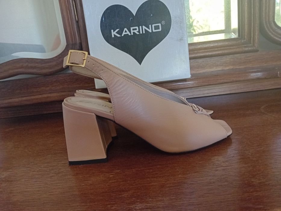 Buty Karino na komunię r.39 skóra