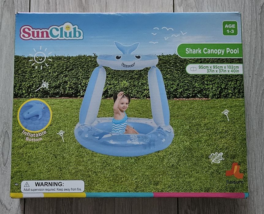 Dmuchany basen z daszkiem