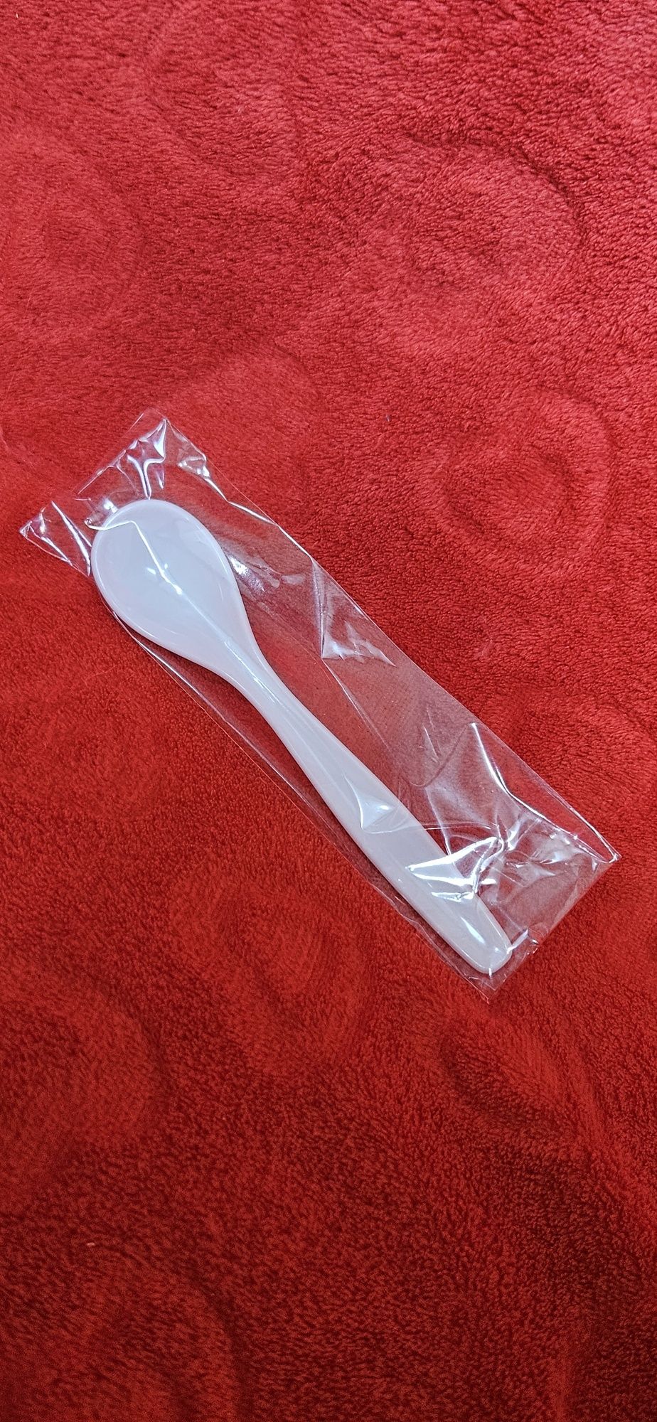 Plastikowa łyżka