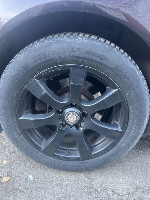 Диски з зимовими шинами 5/112/17