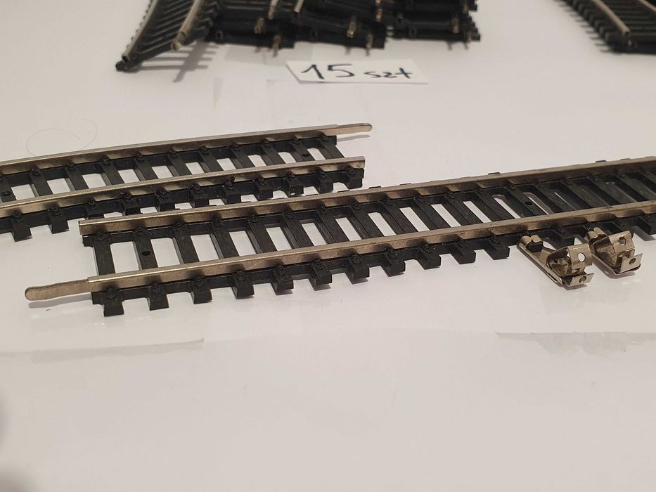 Tory kolejowe PIKO skala 1/87 HO -28szt luki i proste jak nowe NRD DDR