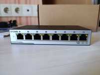 Комутатор/Switch  D-Link DGS-1100-08/B1   8port 1GE,  НОВИЙ!!!