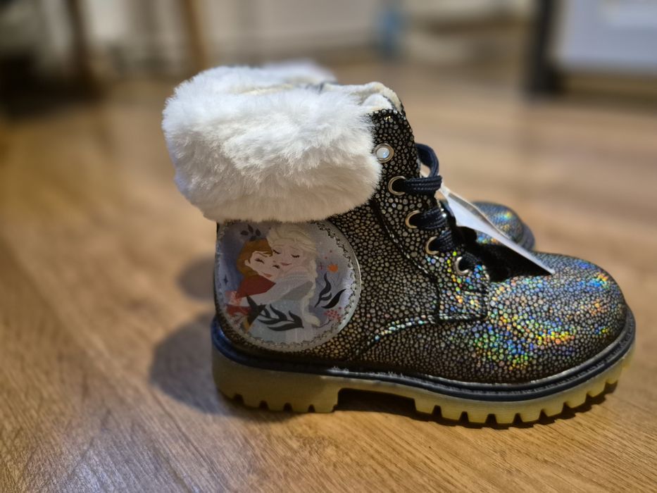 Buty zimowe elsa frozen
