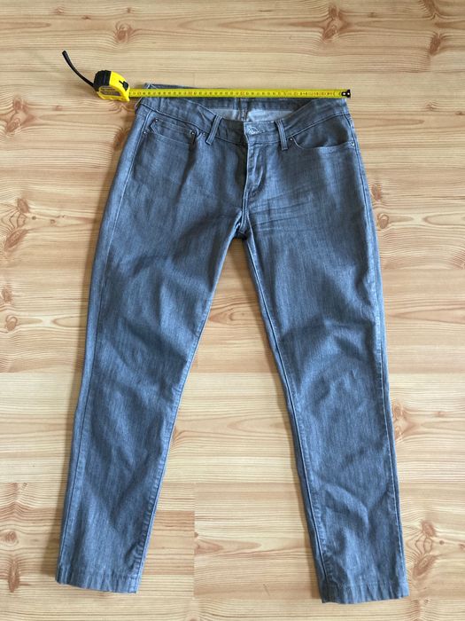 Siwe jeansy skinny lee