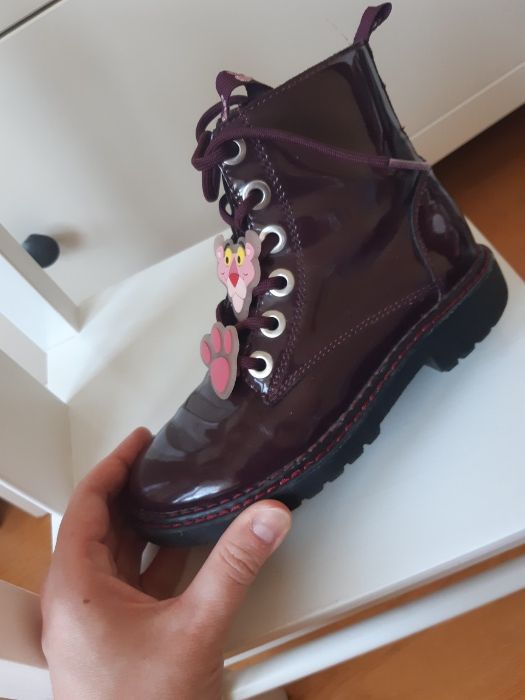 Botki Zara r.30 lakierowane