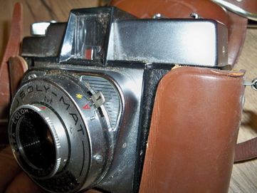 Stary aparat fotograficzny AGFA