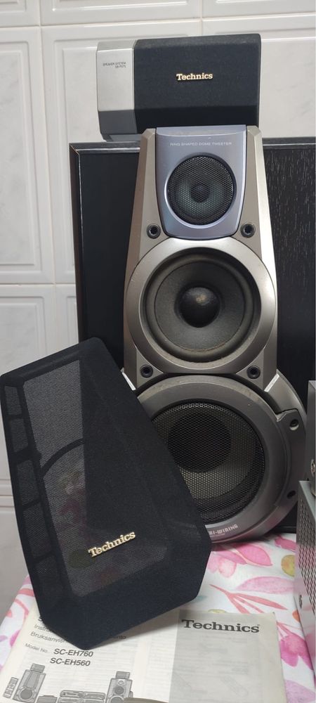 Aparelhagem Technics.