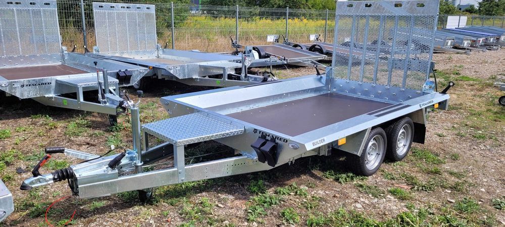 Przyczepa minikoparka 2700kg 3x1,5 temared raty dostawa cała Polska