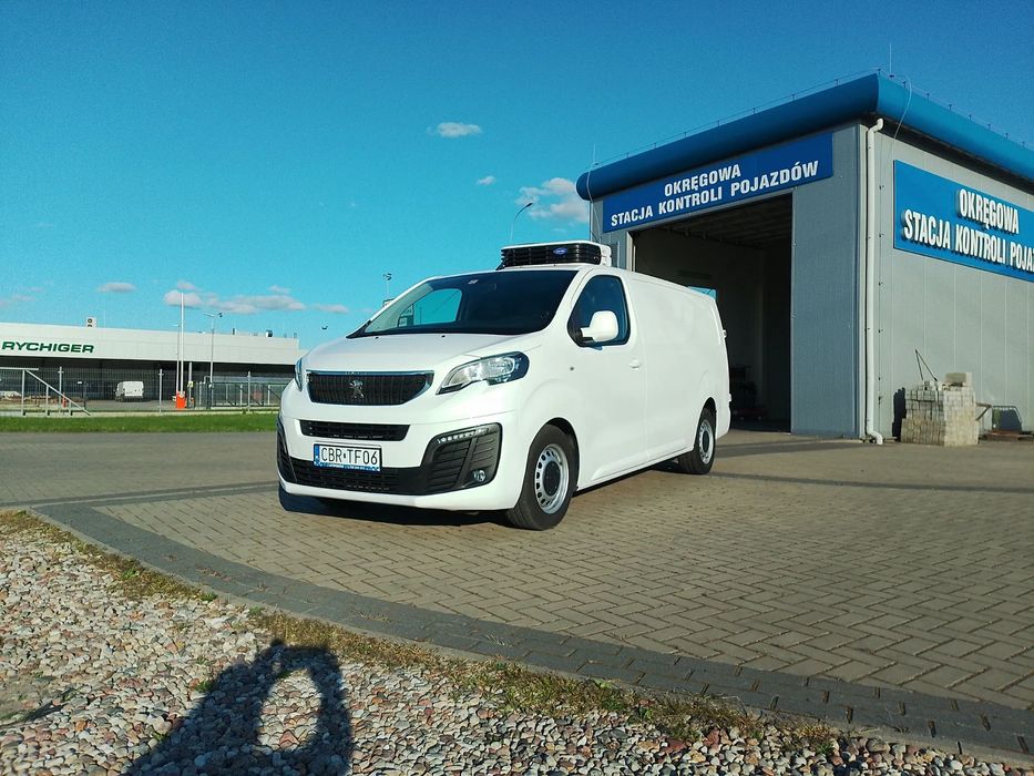 Peugeot Expert L3 Long Maxi Izoterma Chłodnia Mroźnia minus 20 stopni 220V grzanie 3EUPL 3 Osoby  Producent Chłodnia więcej ofert finansowanie gwarancja