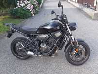 XSR 700 z 2021 roku na A2  przebieg 16175 km. bardzo ładna świeża mt07