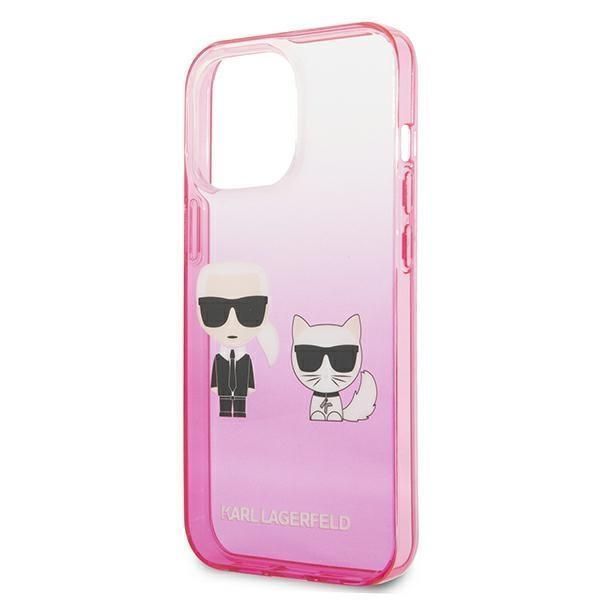 Etui na Telefon Karl Lagerfeld Pink Gradient dla iPhone 13 Pro / 13