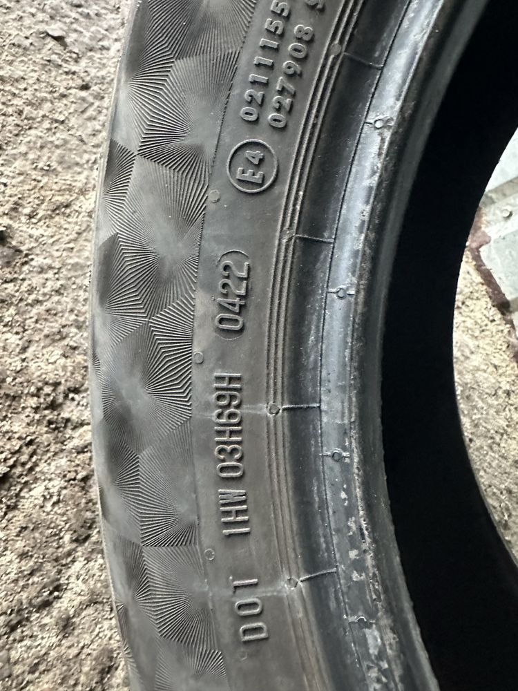 Продам комплект continental 215/55 r 17