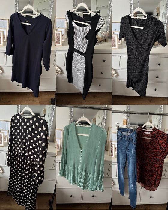 Paka ubrań Zara H&M Stradivarius Tommy Hilfiger