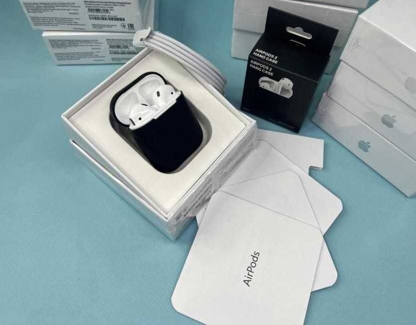 Бездротові Навушники аірподс 2 +чохол