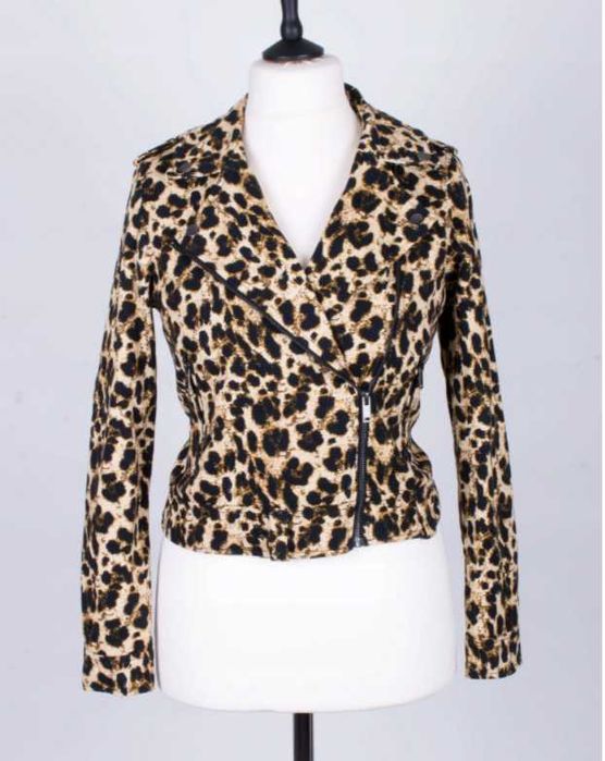 ramoneska w panterkę Esmara proj. Heidui Klum