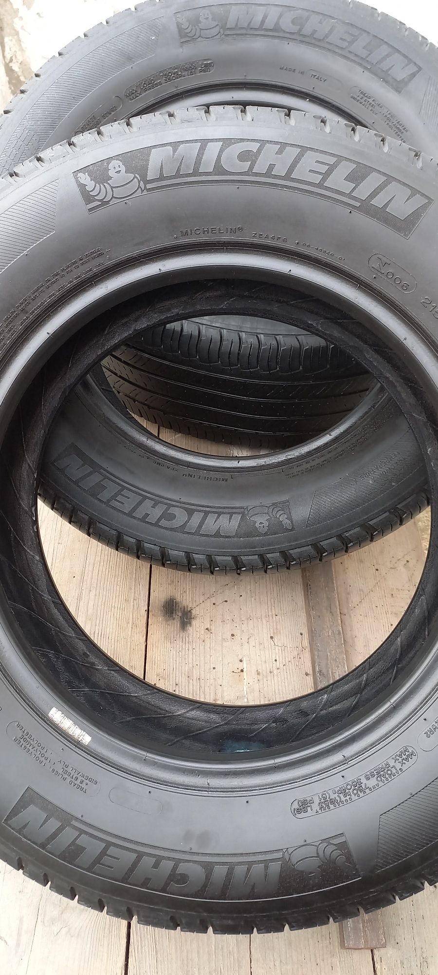 Шины Michelin б/у 215 65r16