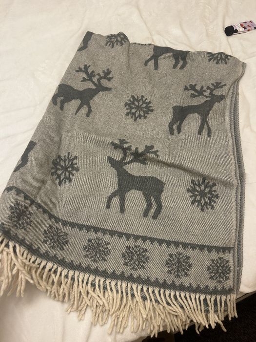 Плед шерстяной ТМ Vladi ONTARIO Олені (Норвегія)