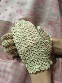 винтажные перчатки c бабушкиного сундука