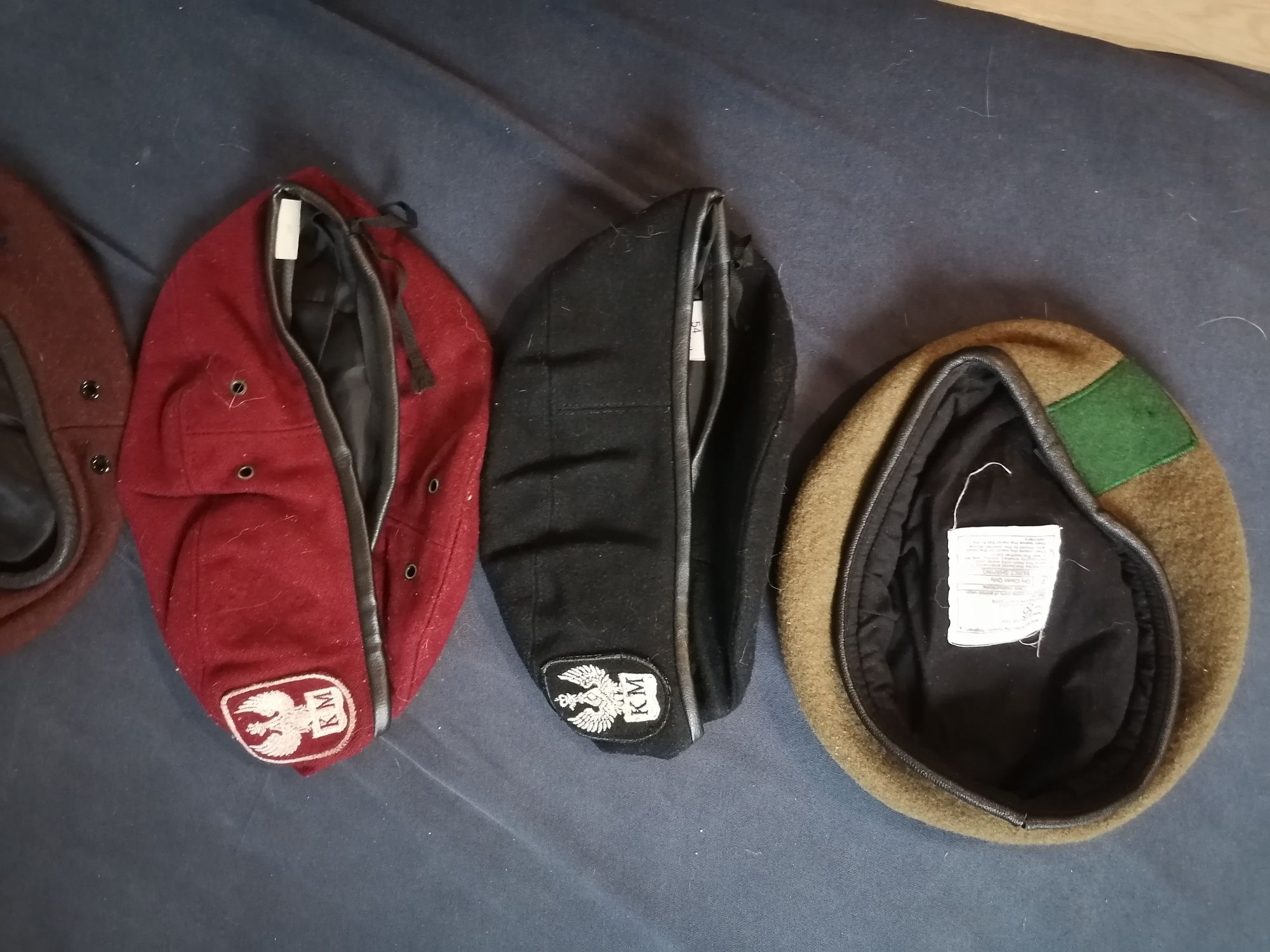 Beret, szpeje, osprzęt.